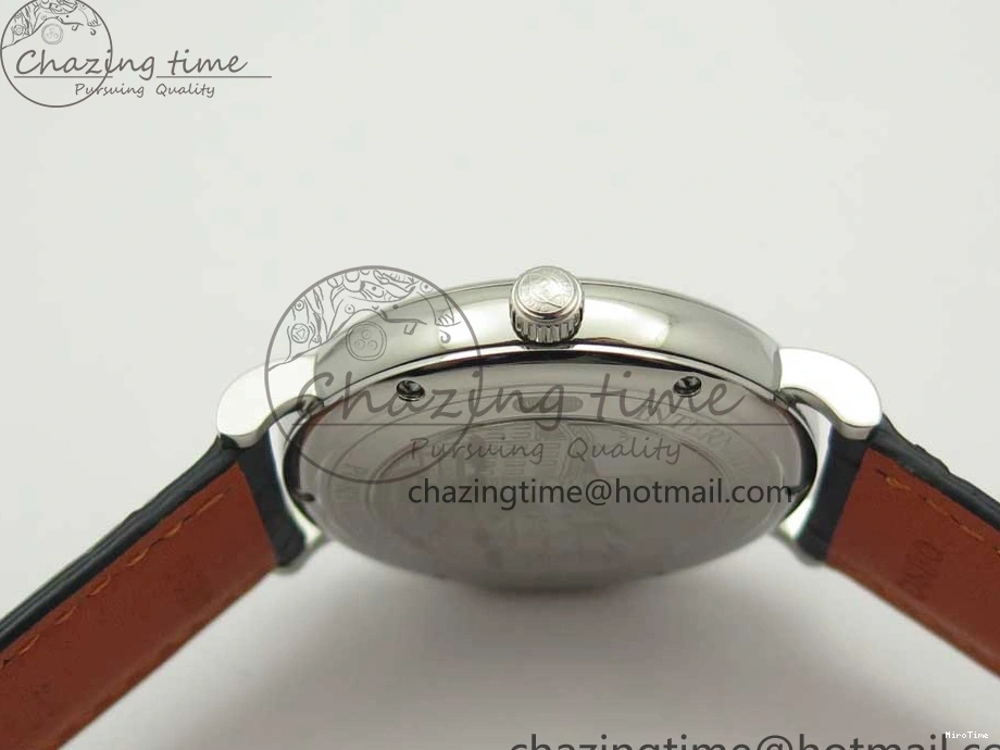 MIROTIME 0419 Portofino Automatic SS FKF 1:1 Best Edition Blue Dial on Blue Leather Strap A Cozy 7133